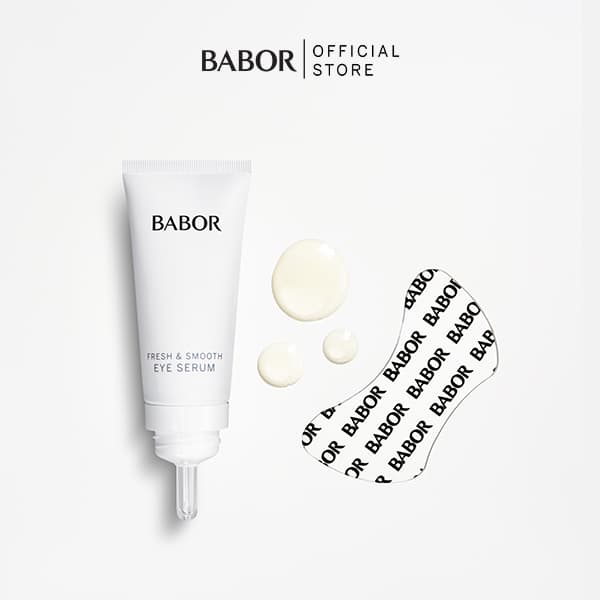 BABOR Skinovage Instant Fresh & Smooth Eye Serum + Patches